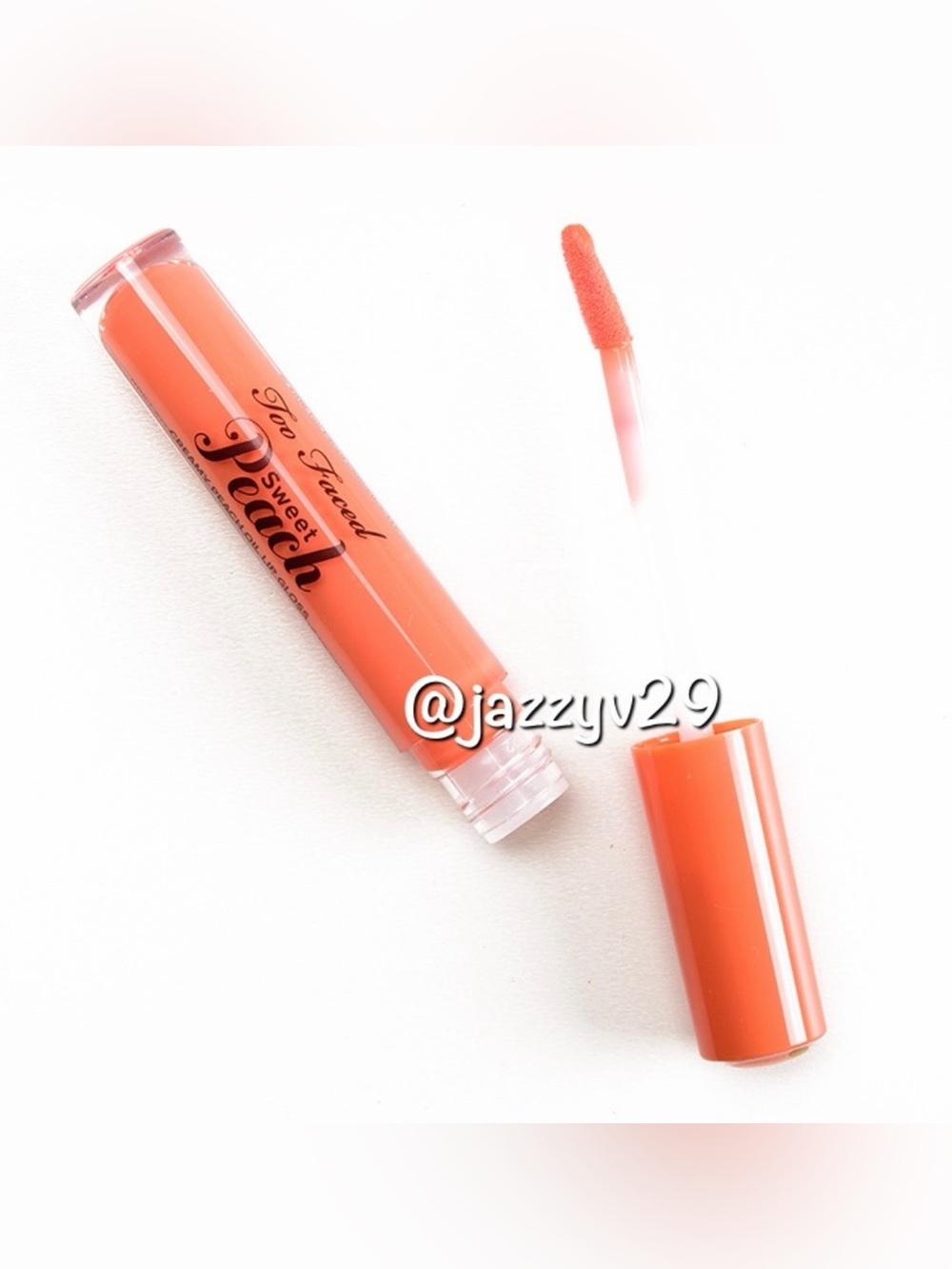 🍑Too Faced Sweet Peach Creamy Peach Oil Lip Gloss🍑